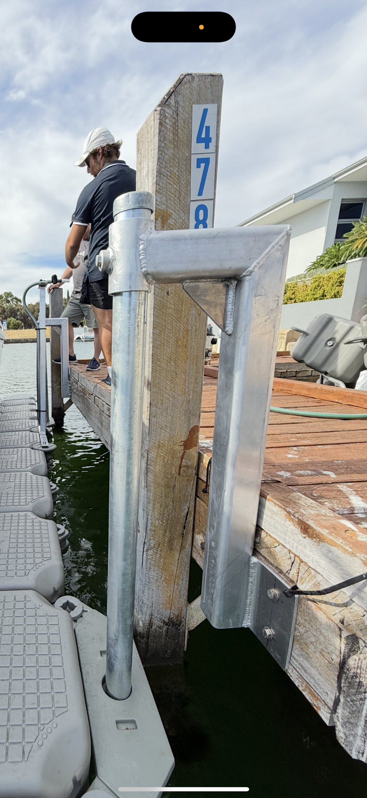 Image showcasing a high quality material standard is used for the docks